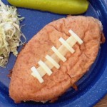 Superbowl Football Sandwiches