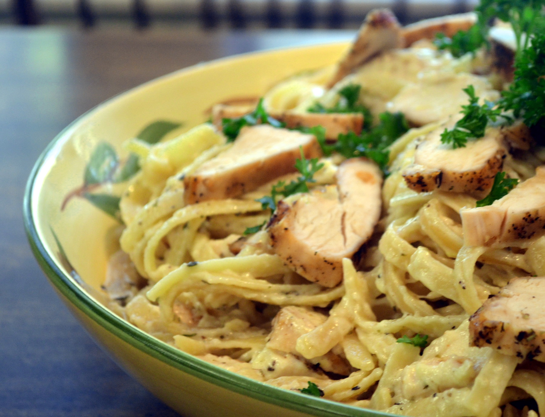 Fettuccine Alfredo with Chicken — 52 Sunday Dinners