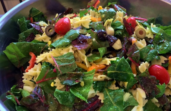 May 15 – Swiss Chard Pasta Salad