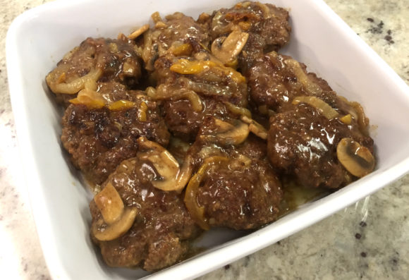 09-Salisbury Steak with Mushrooms and Onions